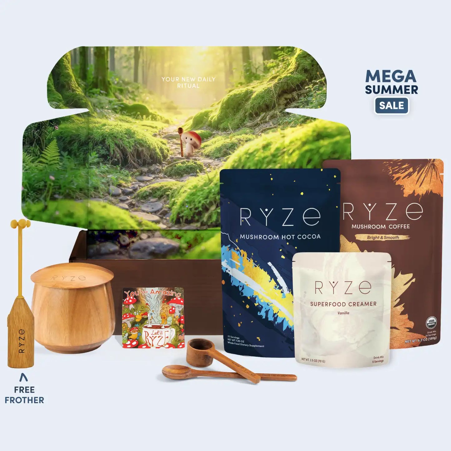 RYZE Ritual Set (Cocoa + Coffee)
